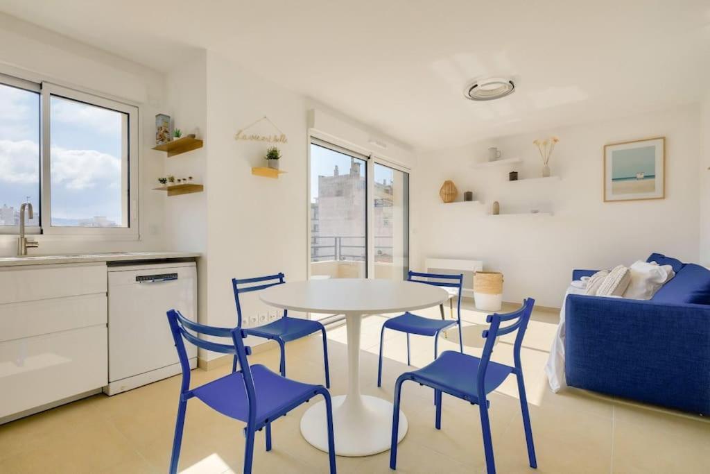 T2 Avec Terrasse Et Parking Prive Au Coeur De Nice Eksteriør bilde